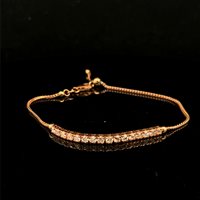 Bracelet Lelune Man in Rose Gold Diamante LDBR1080.1